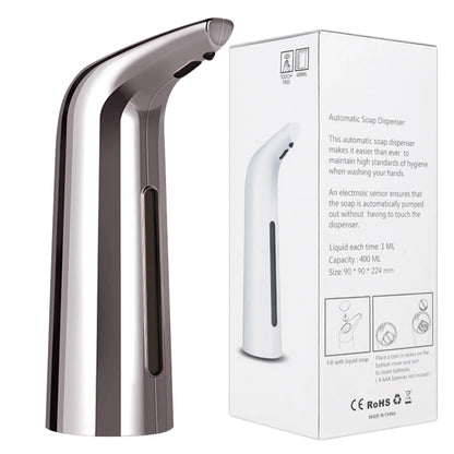 400Ml Touchless Gel Dispenser Infrared Sensor Hand Wash Dispenser Kitchen Bathroom Automatic Hand Washing Tool